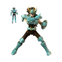 Figura De Brinquedo Sagittarius Shiryu Hyoga Ophiuchus Shaina Aquarius Saint Seiya Versão Galaxy