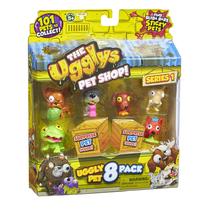 Figura de Brinquedo THE UGGLYS PET SHOP Pacote com 8 Figura de Brinquedo THE UGGLYS PET SHOP Pacote com 8