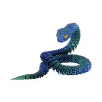 Figura De Cobra Articulada Impressa Em 3D Realista, Brinquedo Fidget Móvel, Decoração De Mesa, Figura De Cobra Articulada Impressa Em 3D Realista, Brinquedo Fidget Móvel, Decoração De Mesa,