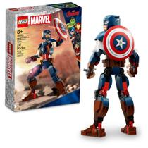 Figura de construção LEGO Marvel Captain America 76258