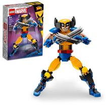 Figura de construção LEGO Marvel Wolverine 76257 com 6 garras Figura de construção LEGO Marvel Wolverine 76257 com 6 garras