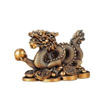 Figura De Decoração De Casa Com Ornamento De Dragão Chinês