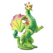 Figura de Dragão Florido Safari Ltd. - Modelo Detalhado 4,5cm