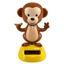 Figura de macaco dançante Solar Power para decoração de painel de carro