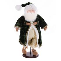 Figura de Papá Noel Vickerman 48 cm Colección Noche de Paz con Base Figura de Papá Noel Vickerman 48 cm Colección Noche de Paz con Base
