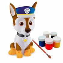 Figura de Pintar - Arts Kit Pintura - Patrulha Canina - Chase - Elka Figura de Pintar - Arts Kit Pintura - Patrulha Canina - Chase - Elka