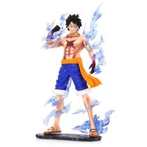 Figura de PVC de uma peça Luffy Gear Five Nika Sun God 24cm