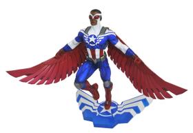 Figura de PVC Diamond Select Toys Marvel Gallery Capitão América Sam Wilson 23cm
