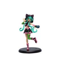 Figura de PVC Hatsune Miku Neko Outfit Estátua de anime de 21 cm Figura de PVC Hatsune Miku Neko Outfit Estátua de anime de 21 cm