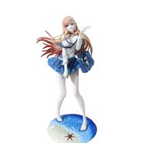 Figura de PVC Hoshikawa Mimori Beach, maiô e uniforme de 27 cm