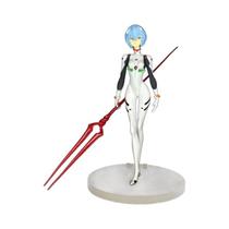 Figura de PVC Rei Ayanami Battle Version com lança de 22 cm Figura de PVC Rei Ayanami Battle Version com lança de 22 cm