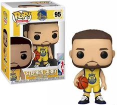 Figura de Stephen Curry do Funko POP da NBA Golden State Warriors