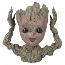 Figura de vaso de flores Toy Baby Groot PVC 14 cm multicolorida