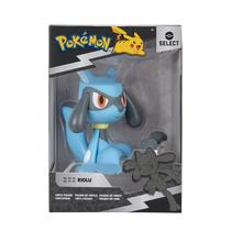 Figura de Vinil Pokémon Riolu Colecionável 10 cm Multicolorida