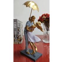 Figura Decorativa Casal - 30x14cm
