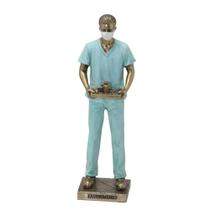 Figura Decorativa Estatueta Homem Enfermeiro 25 X 7 X 6 Cm