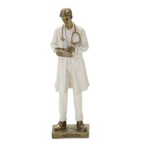 Figura Decorativa Estatueta Homem Médico 25 X 7 X 6 Cm