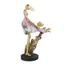 Figura Decorativa Estatueta Mãe E Filha 32 X 18 X 11 Cm - QMH11482-4-M Figura Decorativa Estatueta Mãe E Filha 32 X 18 X 11 Cm - QMH11482-4-M