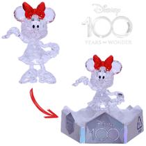Figura Disney 100 Anos Boneca Minnie Mouse Crystal