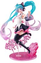 Figura do prêmio Taito Hatsune Miku Birthday2021 AMP Happy Cat Figura do prêmio Taito Hatsune Miku Birthday2021 AMP Happy Cat