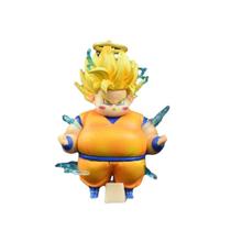 Figura Dragon Ball Super Goku Fat, estátua de PVC de 9-10 cm Figura Dragon Ball Super Goku Fat, estátua de PVC de 9-10 cm