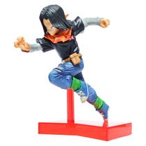 Figura Dragon Ball Z Android 17: modelo de coleção de prêmios A/B Figura Dragon Ball Z Android 17: modelo de coleção de prêmios A/B