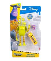 Figura Duncan P. Anderson Monstros No Trabalho Disney Mattel