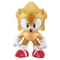 Figura Elástica - Goo Jit Zu - Sonic The Hedgehog - Dourado - 13cm - Sunny