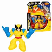 Figura Elástica Wolverine Herois Xmen 10cm Marvel Goo Jit Zu