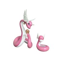 Figura em miniatura Pet Dragon Hack Dragon 15 cm rosa PVC Figura em miniatura Pet Dragon Hack Dragon 15 cm rosa PVC