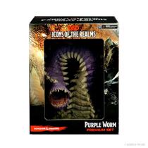 Figura em miniatura WizKids D&D Icons of The Realms Purple Worm