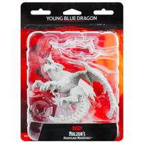 Figura em miniatura WizKids D&D Nolzur's Marvelous Young Blue Dragon Figura em miniatura WizKids D&D Nolzur's Marvelous Young Blue Dragon