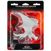 Figura em miniatura WizKids D&D Nolzur's Marvelous Young Bronze Dragon Figura em miniatura WizKids D&D Nolzur's Marvelous Young Bronze Dragon