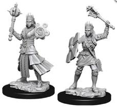 Figura em miniatura WizKids D&D Nolzurs Marvelous Wave 8 clériga humana