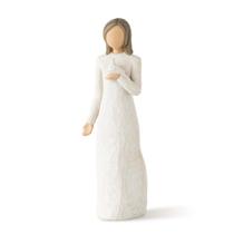 Figura esculpida pintada à mão de salgueiro com simpatia Figura esculpida pintada à mão de salgueiro com simpatia