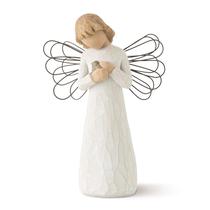 Figura esculpida pintada à mão Willow Tree Angel of Healing