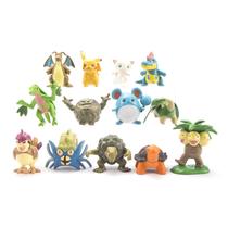 Figura: Estátua, modelo, brinquedo, desenho animado, Pokémon, 13 figuras: 3-5 cm Figura: Estátua, modelo, brinquedo, desenho animado, Pokémon, 13 figuras: 3-5 cm