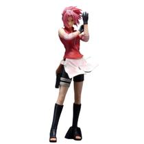 Figura Estátua Toy N-arutos Sakura Haruno 27,5 cm em PVC