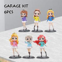 Figura Estátua Toy Sajy Cartoon School Uniform Princess 12cm
