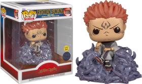 Figura Funko Pop Deluxe Ryomen Sukuna Brilha no Escuro 1116 Figura Funko Pop Deluxe Ryomen Sukuna Brilha no Escuro 1116