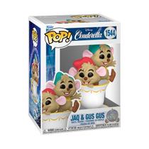 Figura Funko Pop! Disney Cinderela 75th Jaq e Gus Gus