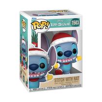Figura Funko Pop! Disney Stitch com chapéu 10,5 cm - Stitch