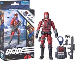 Figura G.I. Joe Crimson Viper - Acessórios Inclusos