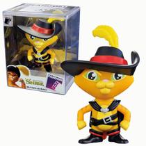 Figura Gato de Botas Fandom Box Vinil Caixa Acrílico Lider