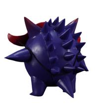 Figura Gengar versão Q com máscara de PVC de 9 cm para colecionadores