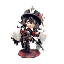 Figura Genshin Impact Hu Tao com estátua de PVC de fantasmas de 16,5 cm Figura Genshin Impact Hu Tao com estátua de PVC de fantasmas de 16,5 cm