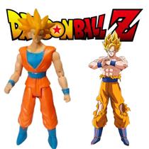 Figura Goku Super Saiyajin Dragon Ball Z Anime Pequeno Com Garantia