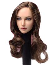 Figura Head Sculpt HiPlay em escala 1/6 feminina para 12 fotos