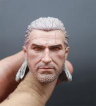 Figura Head Sculpt HiPlay em escala 1/6 masculina para Phicen de 12 polegadas