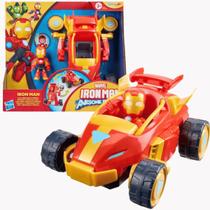 Figura Homem De Ferro c/ Veiculo 2 Em 1 Vira Armadura Hasbro Figura Homem De Ferro c/ Veiculo 2 Em 1 Vira Armadura Hasbro